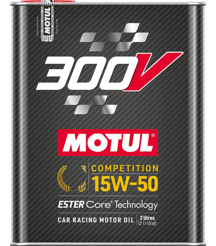 Lubricante 300v Competition 15w-50 Por 10 Unidades