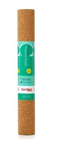 Con-tact Corcho Natural Marca Autoadhesivo Plataforma Liner,