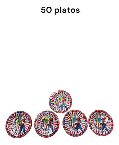 Fiesta Completa De Chivas Para 50 Personas Rojo Chivas Chivas
