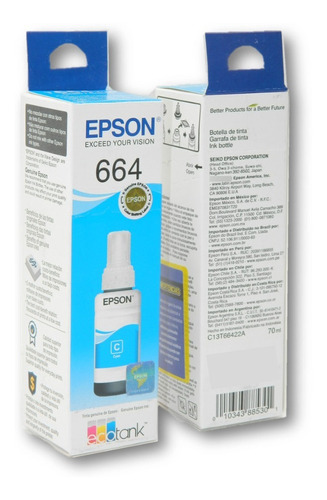 Tinta Epson Original L200 L210 L110 L350 L355 L375 L575 L120