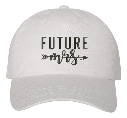 Prfcto Lifestyle Future Mrs. Dad Hat Gorra Béisbol Blanca