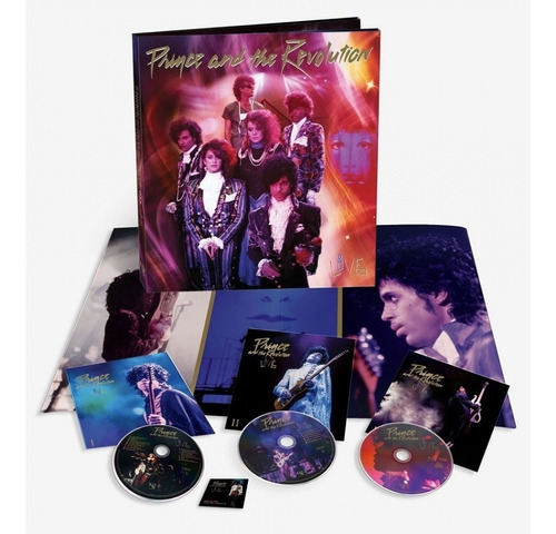 Prince & The Revolution Live Booklet Import 2 Cd + Br