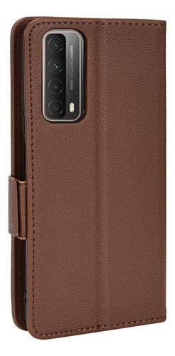 Funda For Huawei Y7a Cartera Magnética Hebilla Lateral De