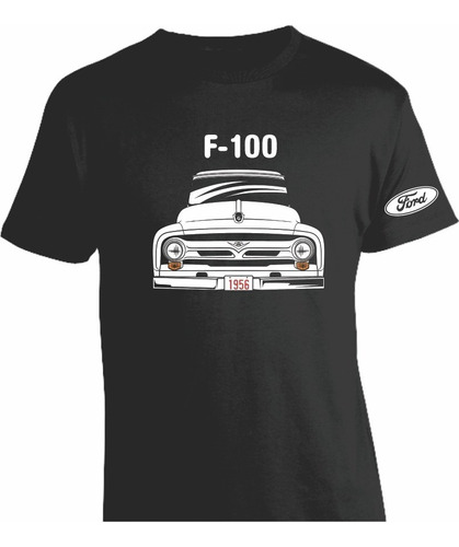 Remera Ford Camioneta  F100 1956 Algodón #1