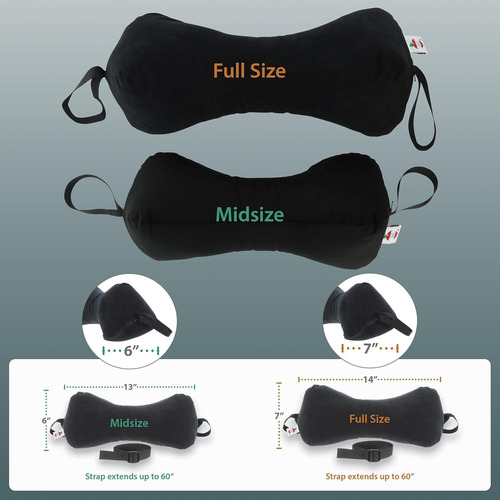 Almohada Soporte Cervical Core Products Sleep Log - Negro