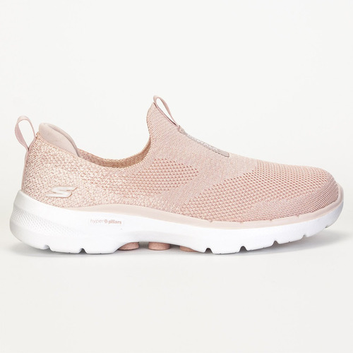 Tênis Skechers Go Walk 6 Glimmering Feminino Caminhada