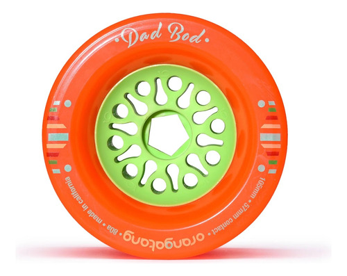 Orangatang Dad Bod 80a, 105mm Ruedas Longboard