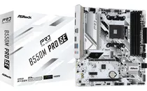Comprar Mother Asrock B550m Pro Se Amd Am4 Ddr4 3er 4ta 5ta Gen Color Blanco
