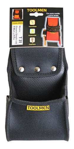 Imagen 1 de 8 de Clavera Constructor Carpintero Porta Martillo Toolmen T31