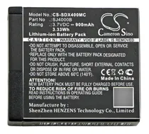 Comprar Batería Para Sportcam Sdx400mc 900mah 3.7v Litio Ion