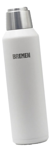 Termo 1 Litro Acero Inoxidable Tapa Magnética Colores Bremen Gris