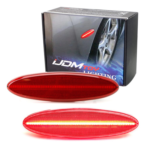 Kit Luz Led Completa Tira Trasera Lente Roja Para Chevy C5