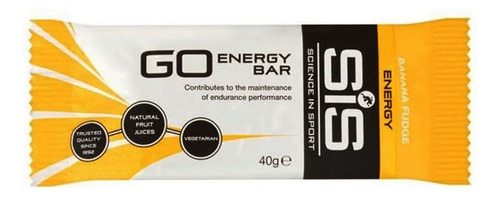 Barra Energética Sis Go Energy Bar Banana Fudge 40g