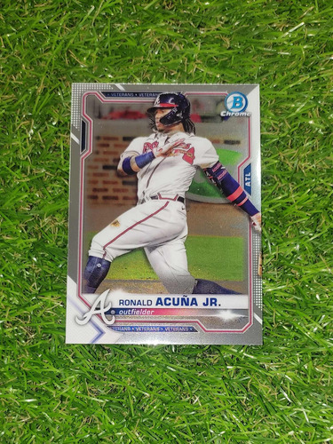 Cv Ronald Acuña Jr 2021 Bowman Chrome Veterans