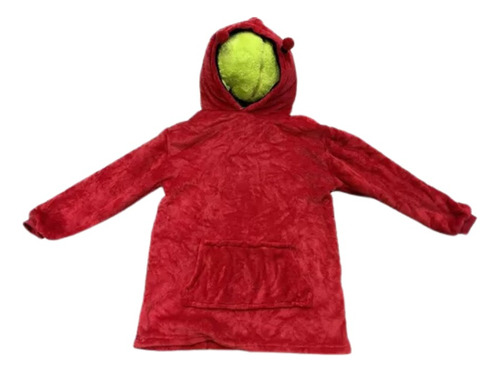 Campera Buzo Infantil De Peluche Convertible En Almohadón 