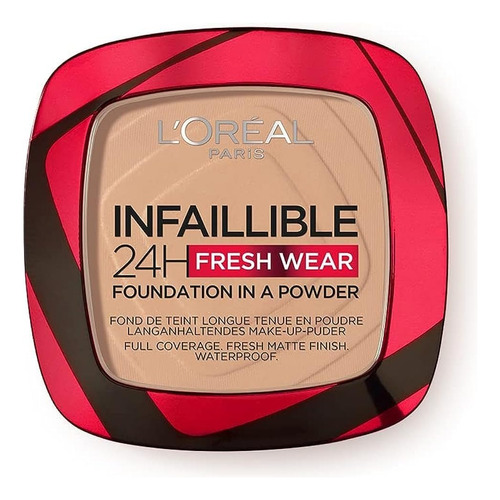 Base En Polvo Infallible 24h Fresh Wear L'oréal Paris 9g