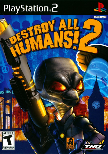 Ps2 Destroy All Humans 2 En Español / Play 2 Juego Fisico