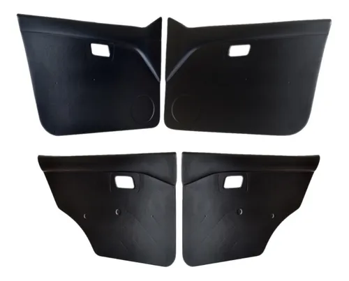 comprar Kit  Forro Pálio 4 P. Diantu002Ftras. Maçaneta Retangular Preto