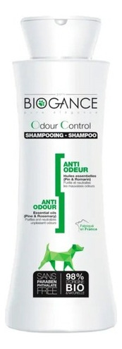 Shampoo Odour Control Biogance Antiolores Para Perros 250ml