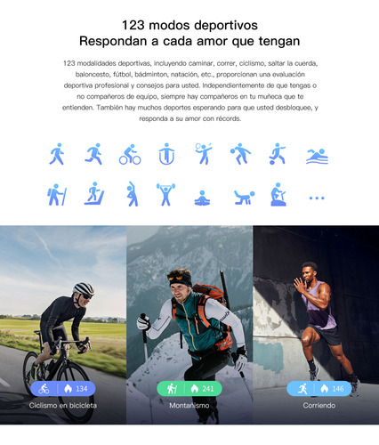Reloj Inteligente Mujer Hombre Bluetooth Llamada Smartwatch
