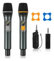 Comprar Micrófonos Inalámbricos Duales Uhf Profesionales Para Karaok