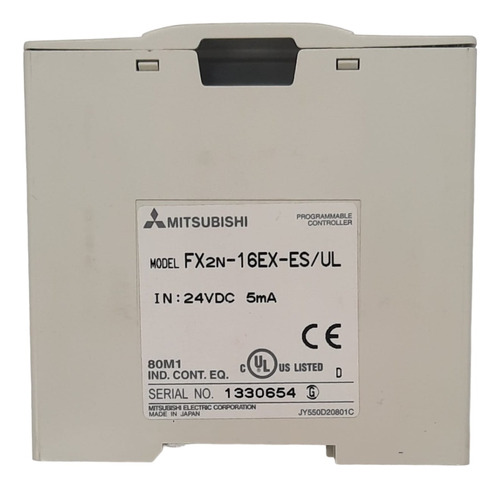 Modulo De Expansion Fx 16 Entradas Digitales Mitsubishi