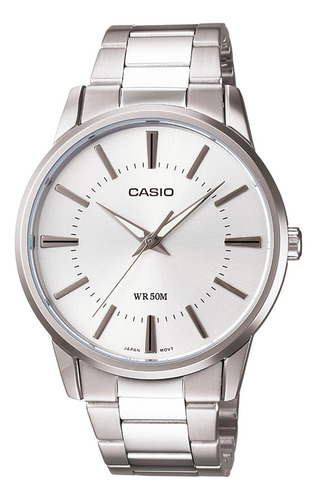 Reloj Casio Mtp-1303d-7a Acero Hombre Plateado