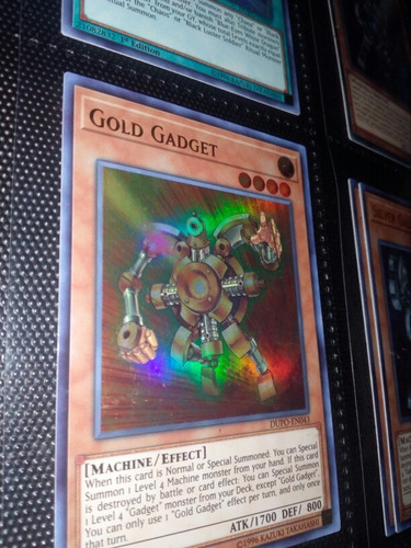 Gold Gadget Brillante Yugi-oh! Original Konami