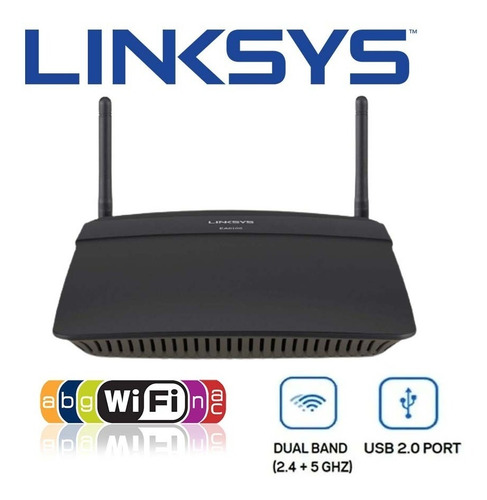 Router Wireless Smart Wifi Ac1200 Linksys Ea6100 Dual Band