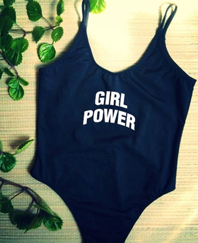 Malla Entera Customizada Con Frase Girl Power