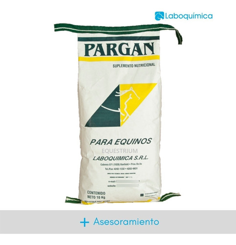Pargan, Suplemento Para Training Caballos. Bolsa X 10kg.