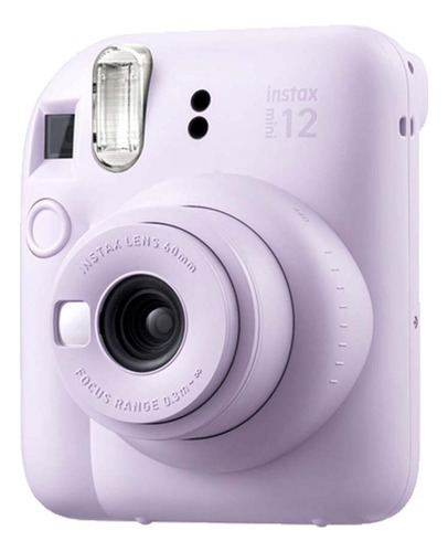 Câmera Instax Mini 12 Lilás Com Filme De 10 Poses