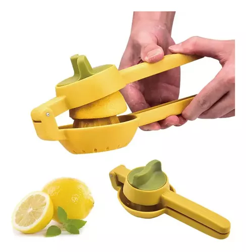 GENERICO Exprimidor Manual De Limón Prensa Para Cítricos Doble Mango