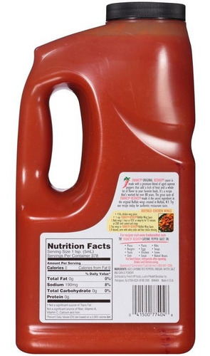 Chile Frank's Red Hot Pepper Cayenne 64 Oz 1.89lt