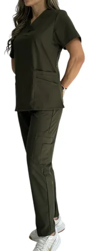 Uniforme Pijama Medica Mujer Antifluido Scrub