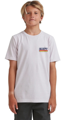 Remera Rusty Kids Logo Serie 6