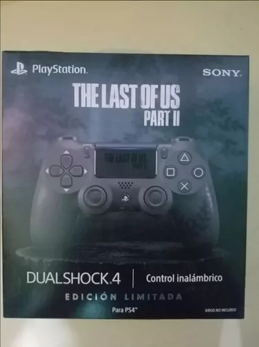 Mando para PlayStation 4 Dualshock Negro + Juego The Last Of Us II