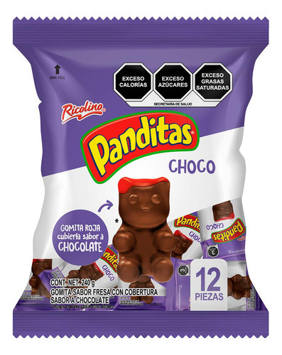 Gomitas Panditas Choco 240 g