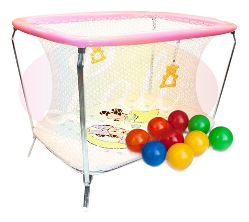 Corralito Bebe Grande Panal Plegable 105x75x76 Alto