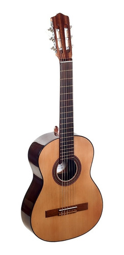 Imagen 1 de 2 de Guitarra criolla clásica infantil Fonseca 10 para diestros natural
