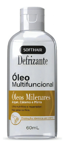 Softhair Defrizante Óleo Muntifuncional Ervas Milenares 60ml