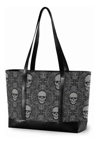 Bolsa Para Laptop Calavera Adapta Laptops 15.6 Hombro