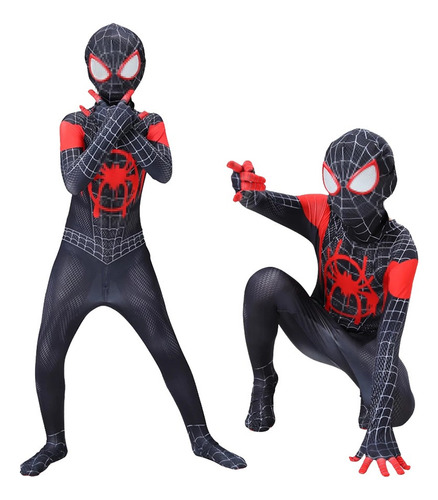 Traje De Superhéroe De Iron Man Spider-man Para Niños Y Adul