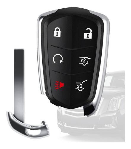 Reemplazo De 6 Botones De Proximidad Smart Keyless Entry Rem