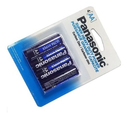48 Pilas Panasonic Aa Original Caja 12 Paquetes De 4 C/u