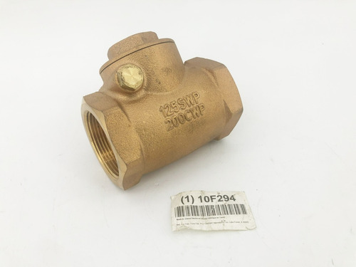 New Zoro Select 10f294 Bronze Swing Check Valve 1-1/ Ccr