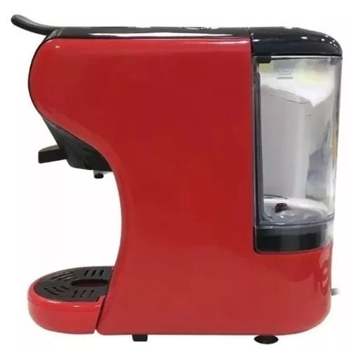Imagen 2 de 2 de Cafetera Kanji KJH-CM1500MC01 automática roja para expreso y cápsulas monodosis 220V