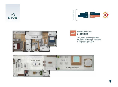Imagem 16 de 30 de Apartamento Com 3 Dormitórios À Venda Com 3791.81m² Por R$ 1.007.690,00 No Bairro Hugo Lange - Curitiba / Pr - Niob Graciosa - 921950