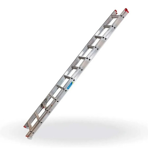 Escalera Aluminio Extensible De 8-16 Escalones Alpina