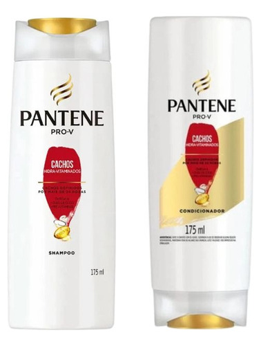 Kit Pantene Shampoo Cond 175ml Cachos